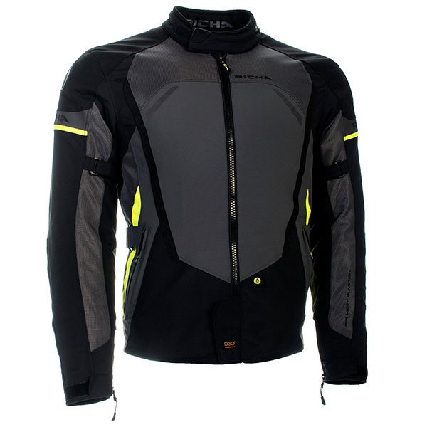 Richa Scirocco Textile Jacket - Titanium / Fluo review