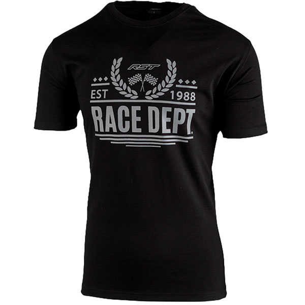 RST Est 1988 T Shirt Black Grey SPORTSBIKESHOP   Rst Est 1988 T Shirt Black Grey 