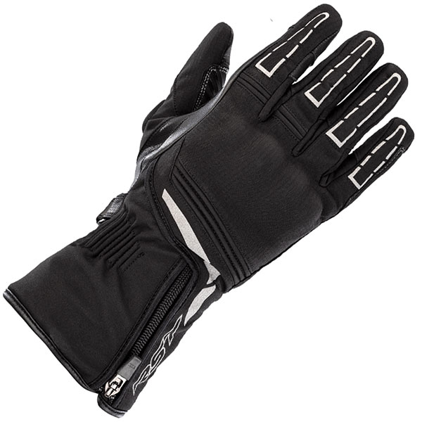 RST Ladies Storm 2 CE Textile Gloves - Black - FREE UK DELIVERY