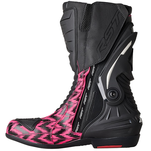 Pink motorcycle boots hotsell