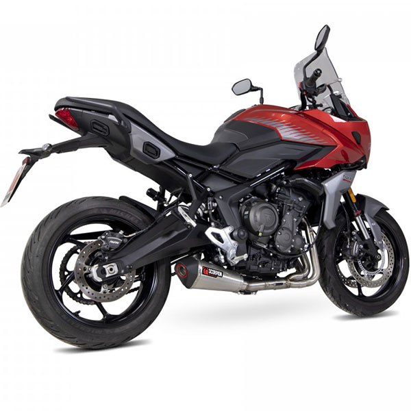 Scorpion Serket Taper Full Exhaust System Triumph Tiger 660 Sport (2022 ...