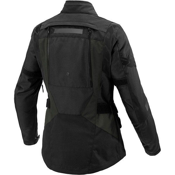 Spidi Ladies 4Season Evo CE Textile Jacket - Black / Dark Green - FREE ...