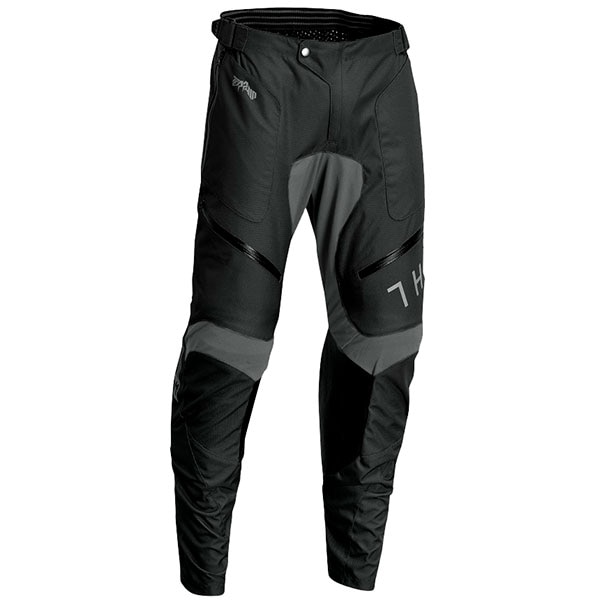 Thor Terrain In The Boot Pants - Black / Charcoal - FREE UK DELIVERY