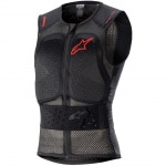 Alpinestars Nucleon Flex Pro Protection Vest - Transparent Smoke / Red /  Black - FREE UK DELIVERY