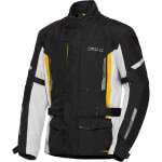 FLM Touring 3.0 Textile Jacket - Black / Grey / Yellow