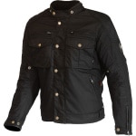 Merlin Perton II Cotec Wax D3O Mens Jacket - Black