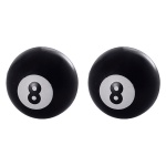 Oxford Valve Caps - 8 Ball