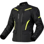 Ozone Tour III Textile Jacket - Black / Fluo Yellow