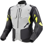 Rebelhorn Hiker IV Textile Jacket - Black / Grey / Fluo Yellow