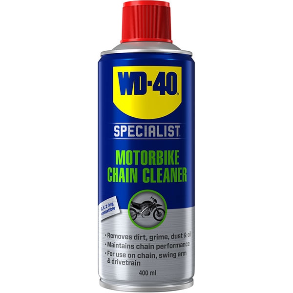 WD 40 Specialist Motorbike Chain Cleaner 400ml SPORTSBIKESHOP